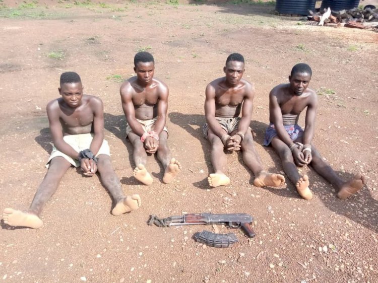 Troops of operation while stroke neutralize armed bandits, recover arms and Ammunition in Benue and Nasarawa