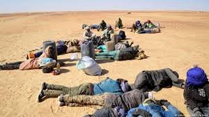 Scores of Migrants Abandoned in the Sahara Desert.
