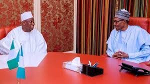 Edo election: Buhari in closed-door meeting with Buni, Ganduje