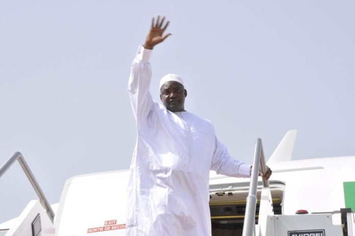 President Barrow on a Day’s Official Visit to Guinea Bissau