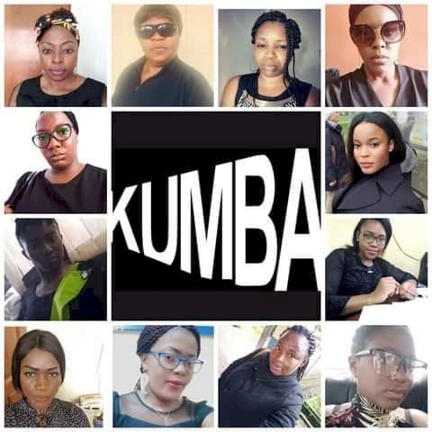 Female journalists in #Cameroon in black to amplify #EndAnglophoneCrisis campaign. 