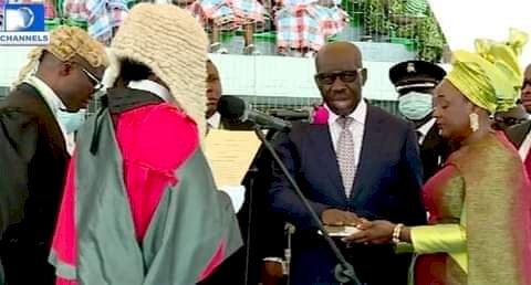 OFFICIAL: Obaseki, Deputy sworn-in for second term