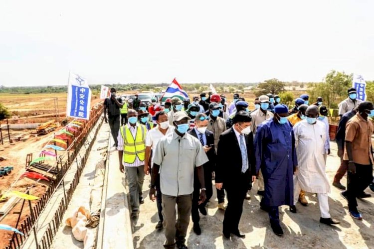 Even if my term ends with this bridge, we have done enough - President Barrow