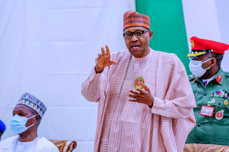 Buhari Hints At Security Changes In 2021