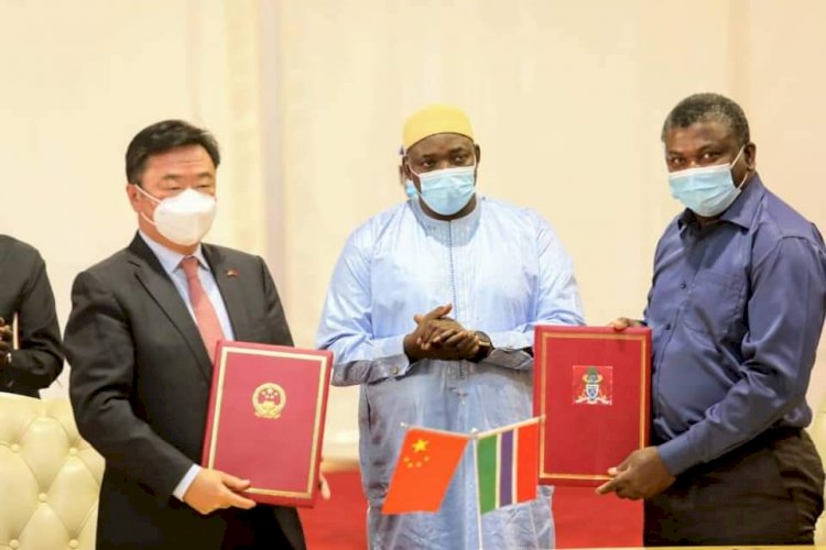 President Barrow Receives China Anti-Epidemic Experts, presides over swearing-in and Presents GMD2 million to U20- Scorpions