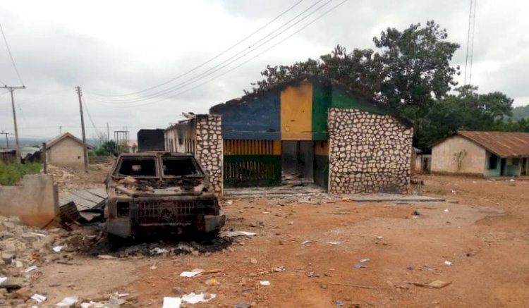 Gunmen raze another police station in Nigeria’s South-east