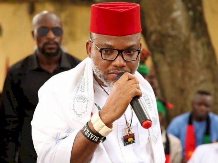 Terrorist Nnamdi Kanu Threaten Any Southern Governor Or Traditional Ruler Against Giving Lands To Fulani