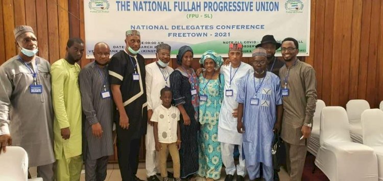 The National Fullah Progressive Union(FPU) Held a Very Successful National Delegates Conference in Freetown
