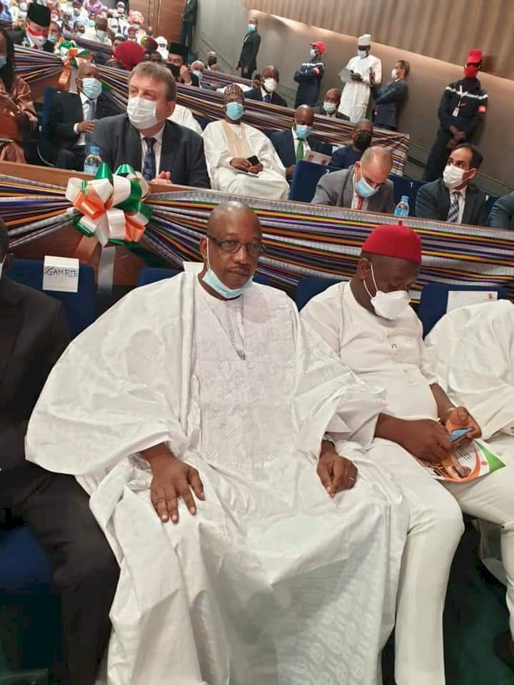 Hon. Mamma Kandeh attends new Niger President's inauguration 