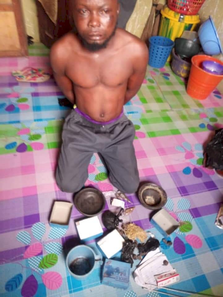 CLERIC, WHO ABDUCTED A 15YEAR OLD GIRL FOR RITUAL ARRESTED IN OGUN