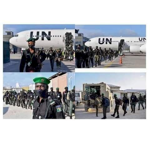 144 Nigerian police officers arrive in Somalia to boost security 