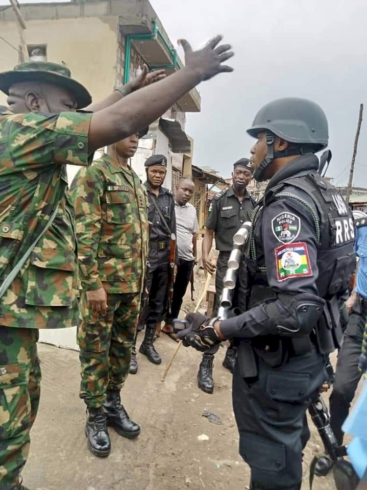 Again police arrested 48 suspects over mile 12 crisis,adopt 24 hours surveillance