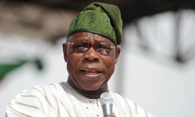 I'm not forming any political party. Obasanjo