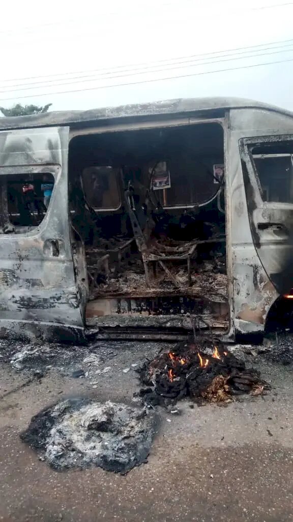 Trapped Passenger Burnt Alive As IPOB Sit-At-Home Order Turns Bloody In Imo