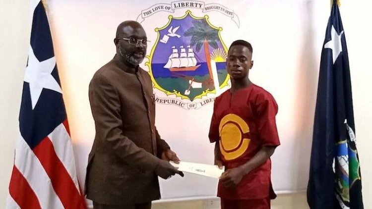 Liberian teen who returned $50,000 named integrity ambassador, placed on monthly salary