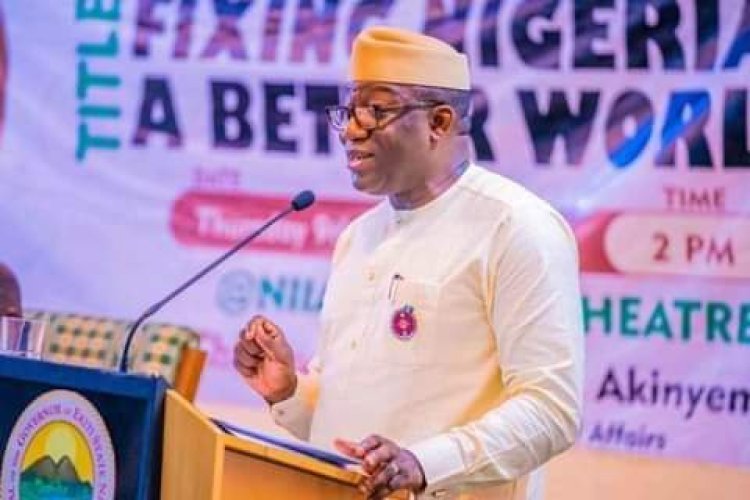 Agitations: Nigeria Must Embrace Restructuring Before It Is Too Late , Says Fayemi