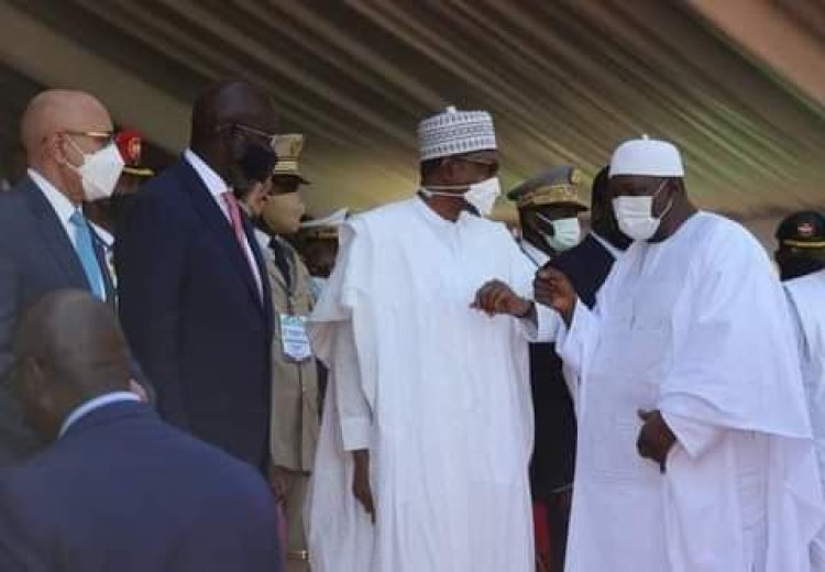 Gambian President Barrow Vows Economic Progress At Start Of Second Term
