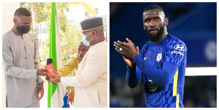 ‘I am very happy and proud;’ Chelsea Star says as he receives Sierra Leonean Passport and ambassadorial status