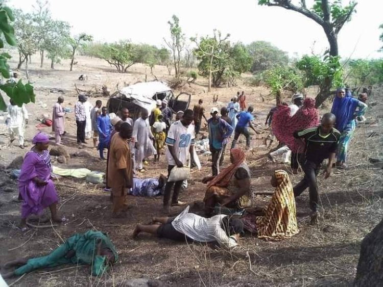 MAMBILLA PLATEAU:  Five (5) passengers reported to have died in a ghastly motor accident while heading from Gembu to Jalingo this afternoon