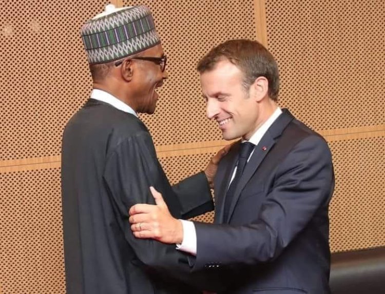 Buhari Congratulates Macron On Re-Election Victory