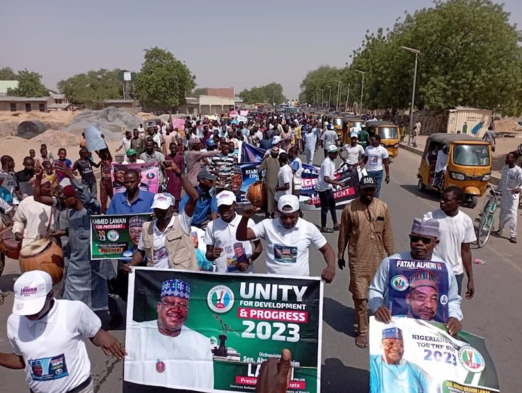 2023 Presidency: Yobe Youths Rally Support For Lawan