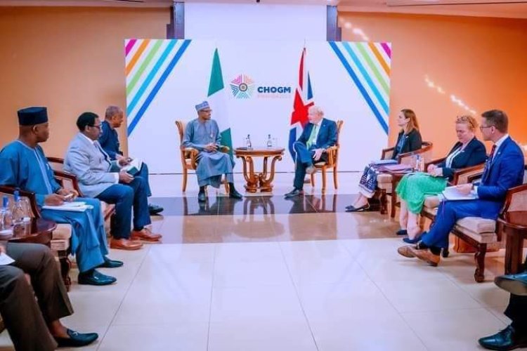 2023: Person Who Tried Seeking Third Term Didn’t End Well, Buhari Tells UK Prime Minister