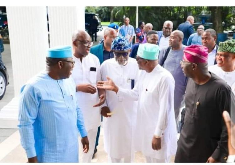 Fresh Worry For PDP As Wike Hosts APC Governors