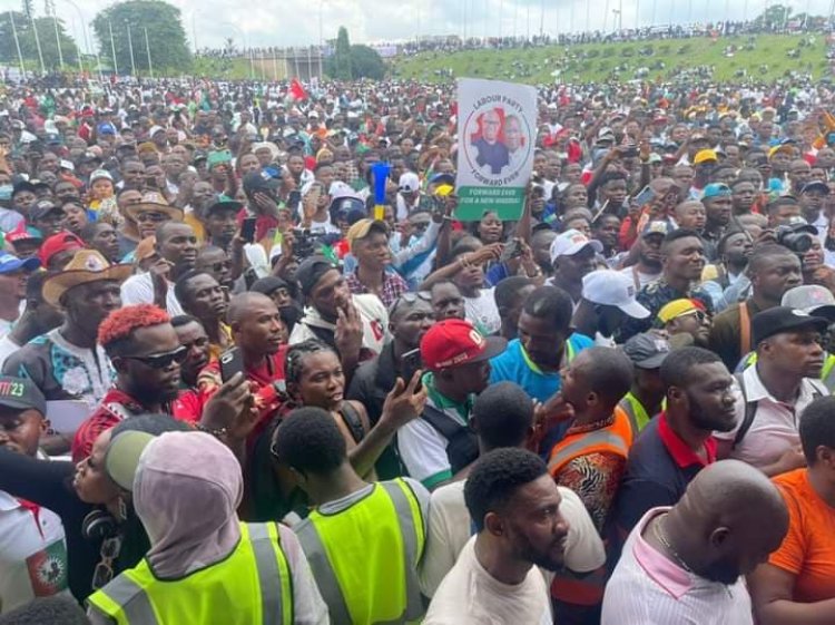 ‘We Didn’t Expect The Turnout’, Peter Obi’s Support Group Speaks Of Abuja Rally