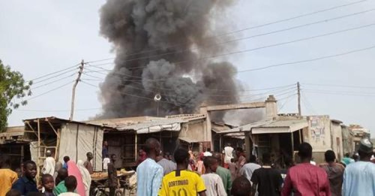 Again, fire razes another Borno market