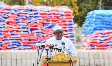 President Barrow launches over D700M Covid-19 Food aid to 84% needy households