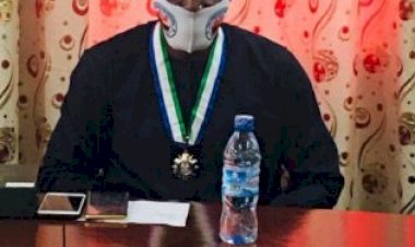 Sierra Leone: Another milestone for the Fula Chieftaincy Western Area. The symbol of Authority has been handover over to the Fulah Tribal Head Western Area