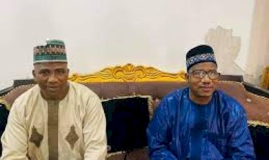 GOVERNOR BALA VISITS MIYETTI ALLAH NATIONAL CHAIRMAN