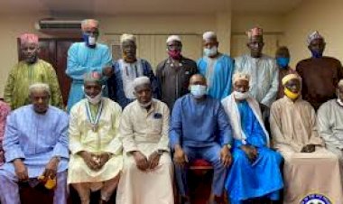 Council of Fullah Tribal Heads in Sierra Leone Pays Courtesy Call on Vice President