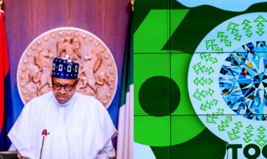 NIGERIA MOST PROSPEROUS BLACK NATION IN THE WORLD, PRESIDENT BUHARI DECLARES AT UNVEILING OF THEME, LOGO FOR 60TH ANNIVERSARY