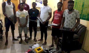 Cybercrime: 7 Nigerians arrested and placed under arrest warrant
