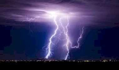 BREAKING:Lightning strikes in Ekiti, kills 15 cows