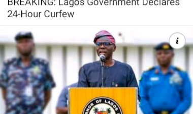 BREAKING: Lagos Government Declares 24-Hour Curfew