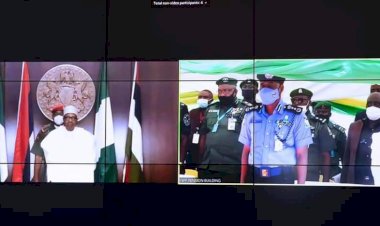PRESIDENT BUHARI REITERATES COMMITMENT TO WELFARE OF POLICE OFFICERS, COMMISSIONS BUILDING OF NPF PENSIONS
