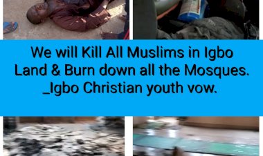 #Endsars: Kill Igbo Muslims and every Muslim in Igbo land; Burn Mosques also Igbo Christians say as they go on rampage