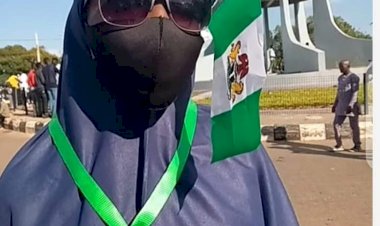 #EndSARS protests not religious; sponsored thugs causing violence” – female Muslim Activist
