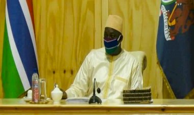 Gambia;President Barrow Chairs Cabinet Session