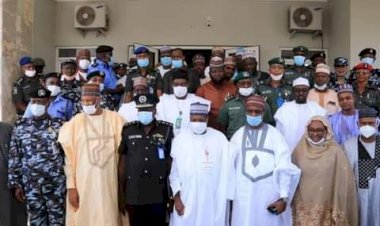 ..As Gombe Governor Assures of Continued Support to Security Agencies 
