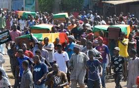 Guinea protests: Funerals for 11 people delayed