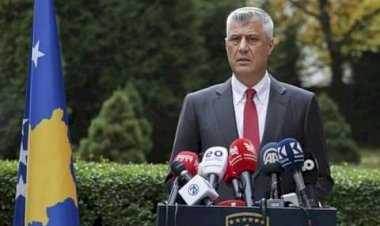 Kosovo president resigns to face war crimes court
