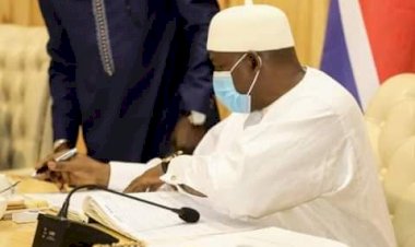 President Barrow’s Speech at Swearing-in of Hon Seedy Keita