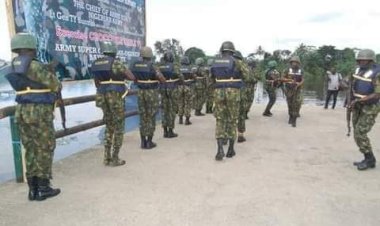 16 BRIGADE NIGERIAN ARMY FLAGS OFF  EXERCISE CROCODILE SMILE VI