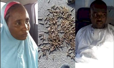 Couple arrested with deadly ammunitions in Katsina