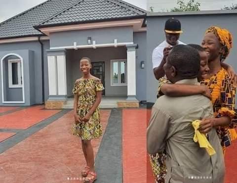 10-year old comedienne, Emanuella builds mother a house
