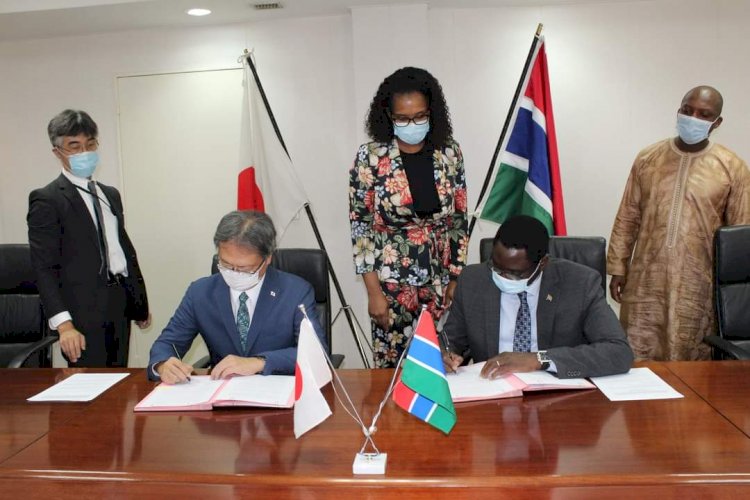 Gambia;Foreign Minister Tangara secures 125 million dalasi Japanese food assistance for Gambia
