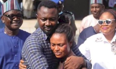 BREAKING NEWS;CHANNELS REPORTER AND WIFE MAKE PEACE AS ORTOM INTERVENES